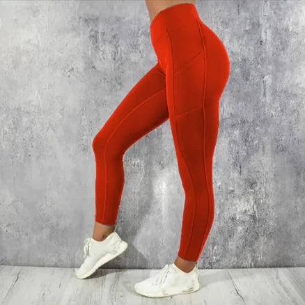 PeakFit High-Waist Yoga Leggings