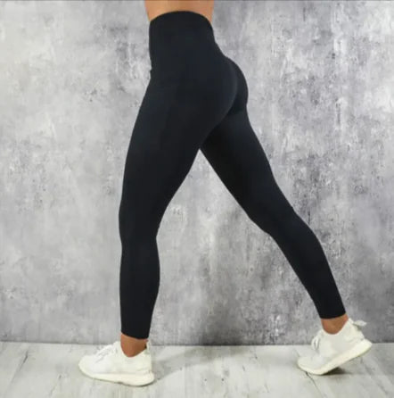 PeakFit High-Waist Yoga Leggings