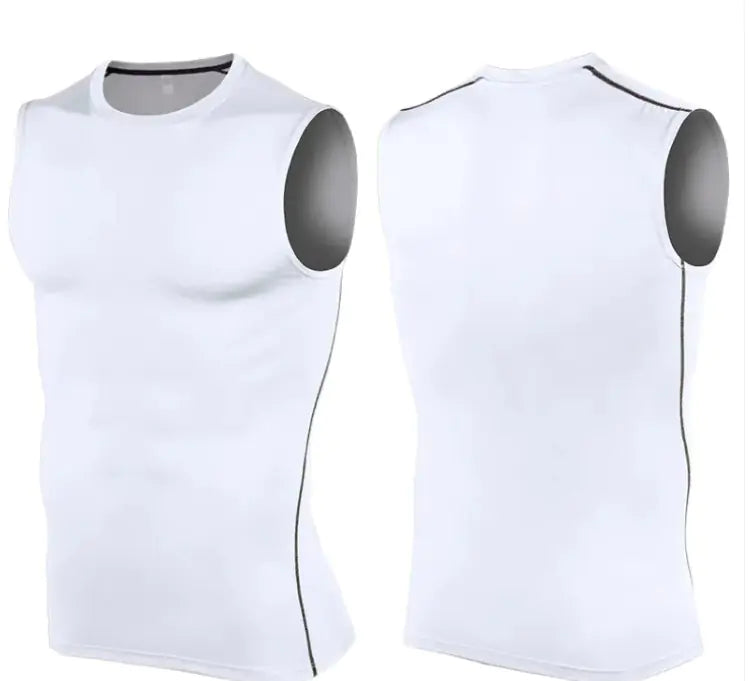 Athletic High Neck Vest