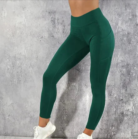 PeakFit High-Waist Yoga Leggings